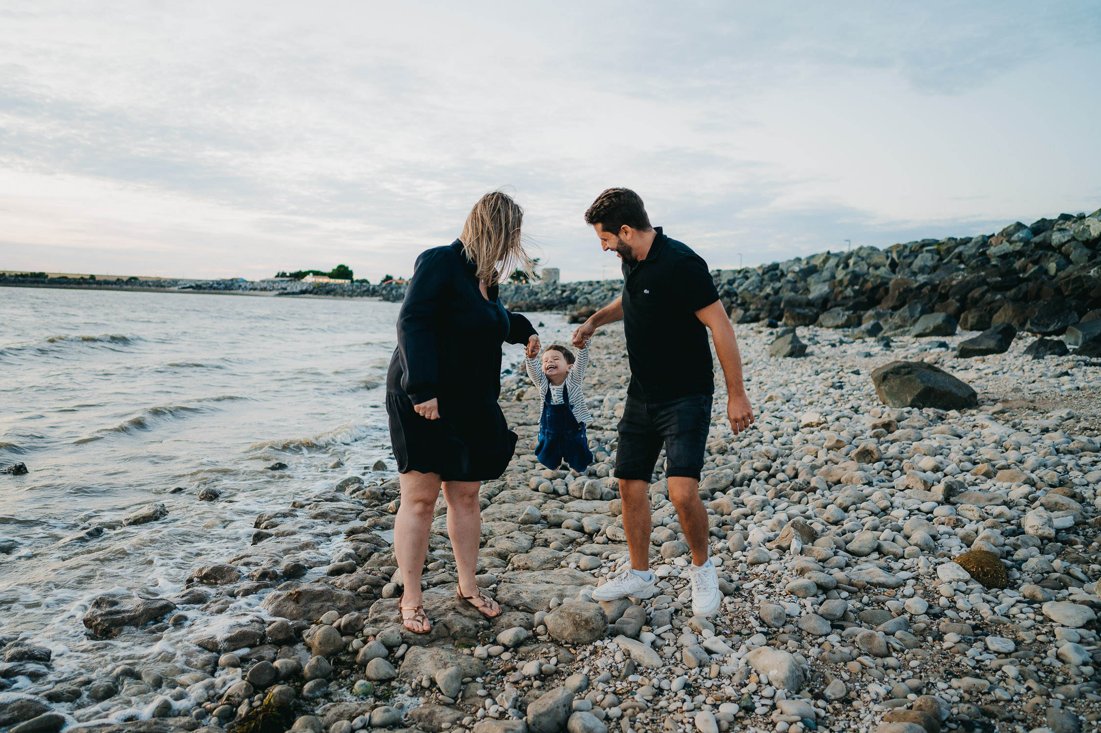 Séance photo famille sur l'île d'Oléron
