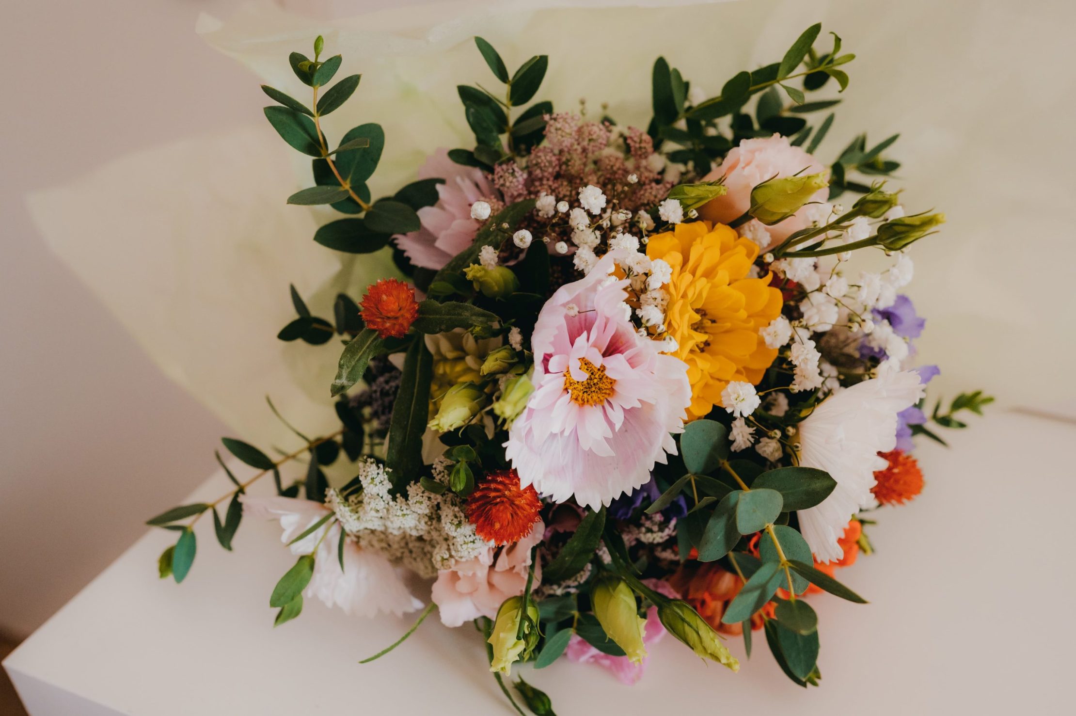 le bouquet de la mariée