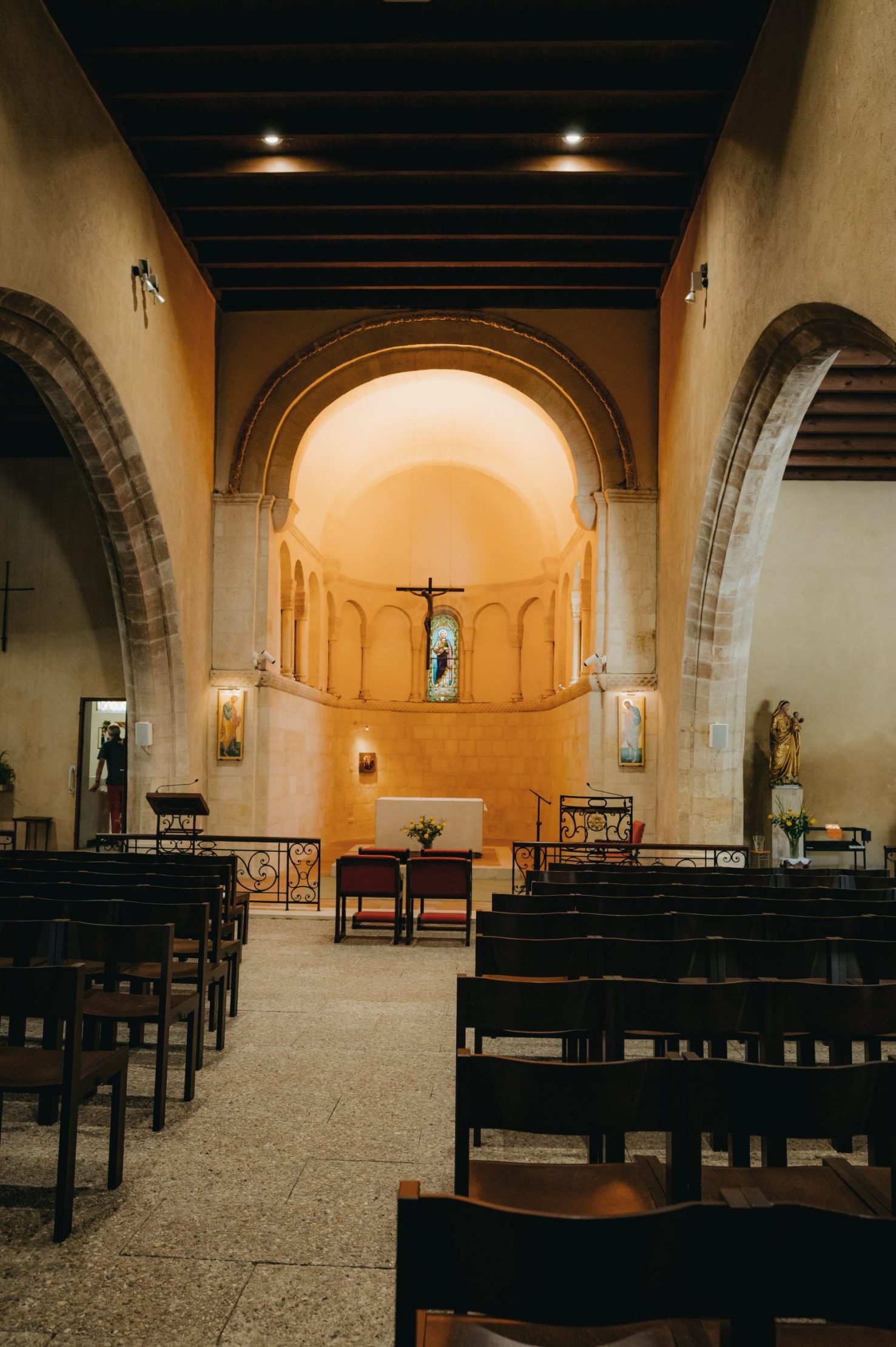 intérieur de l'église